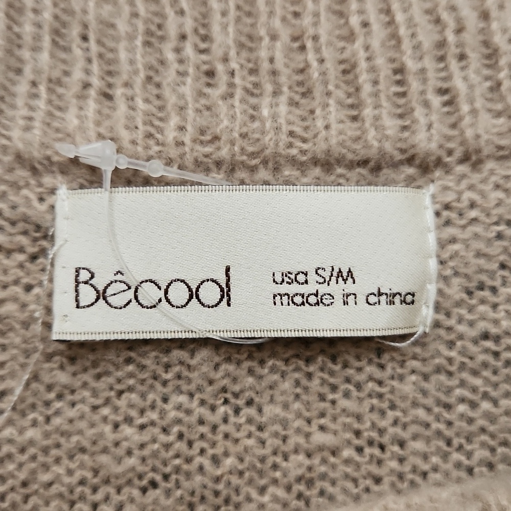 Soft Small/Medium Sweater With Baloon Sleeve Cozy Fall Winter Lagenlook - Picture 13 of 13